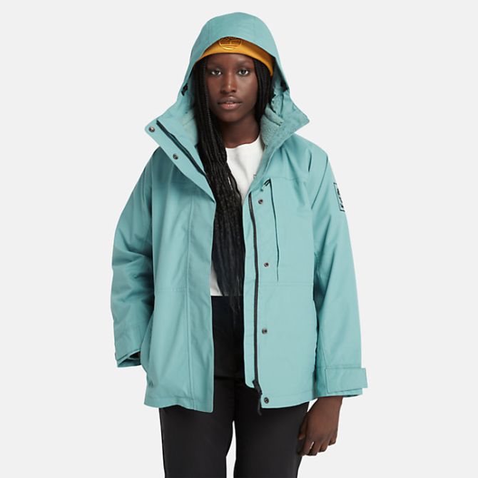 Дамско яке Benton 3-In-1 Jacket for Women in Teal TB0A6HCHDV6 01