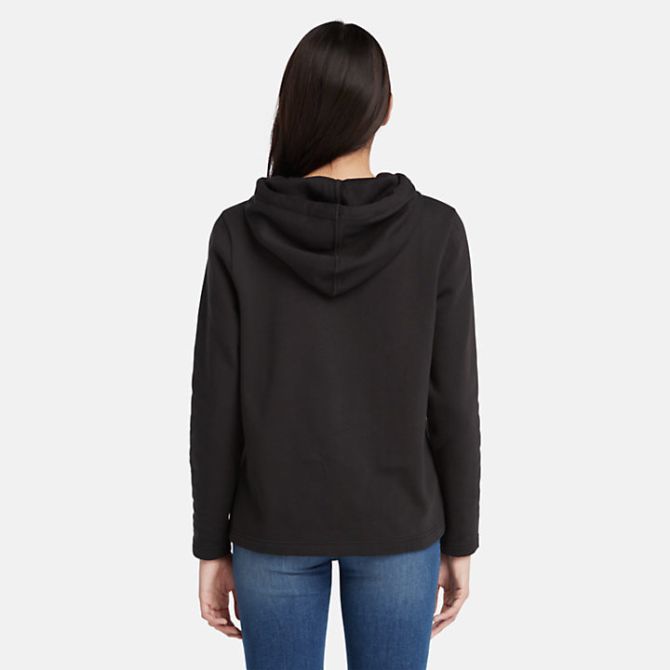 Дамско горнище Small Stack Logo Hoodie for Women in Black TB0A6HSN001 05