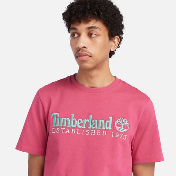 Мъжка тениска Est. 1973 Crew T-Shirt for Men in Pink TB0A6SE1ED2 03