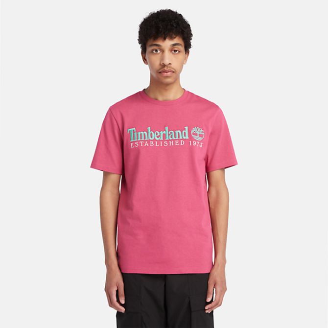 Мъжка тениска Est. 1973 Crew T-Shirt for Men in Pink TB0A6SE1ED2 04