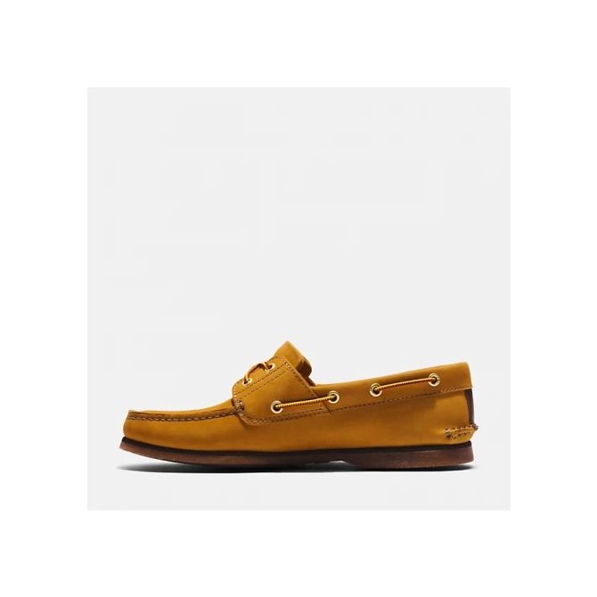 Мъжки мокасини Classic Boat Shoe for Men in Yellow TB0A5X8W231 02