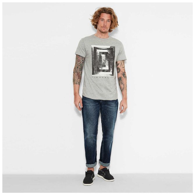 Мъжка тениска  Kennebec River T-Shirt Grey A1L8UL54 02