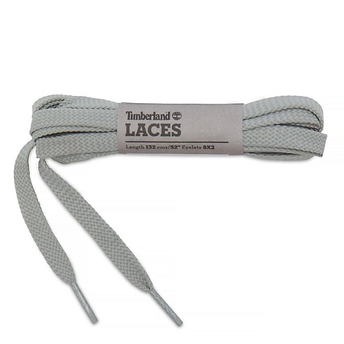 Унисекс връзки Flat Polyester Laces 52” in Silver TB0PC033178 01