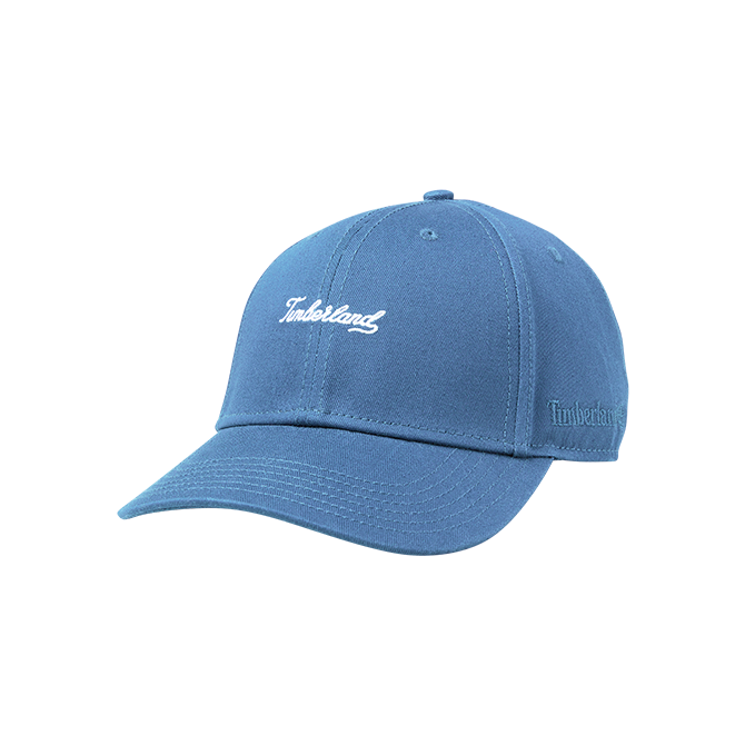 Мъжка шапка Timberland® Script Baseball Cap for Men in Blue TB0A1EZIX77 01