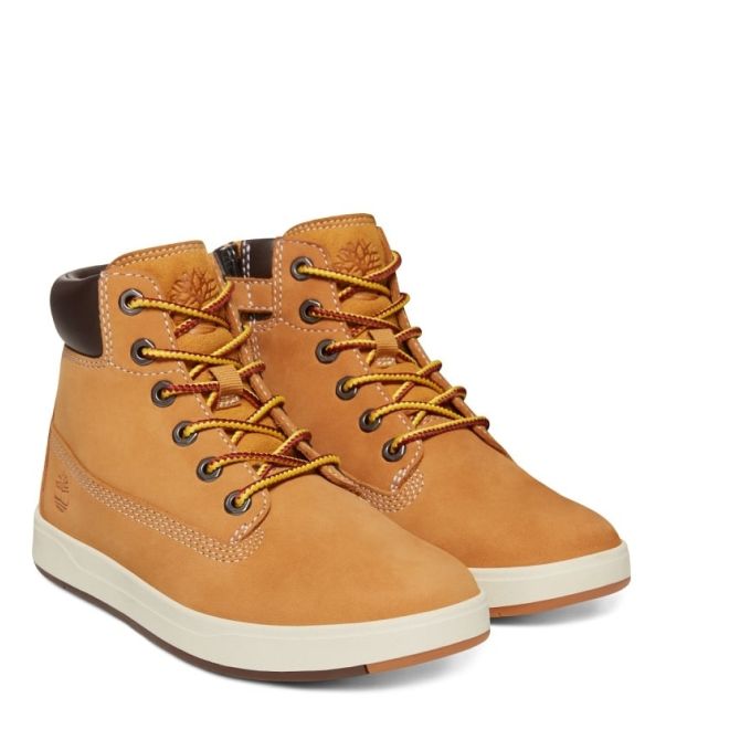 Юношески обувки Timberland Davis Square 6-inch Boot in Wheat TB0A1UXF231 02