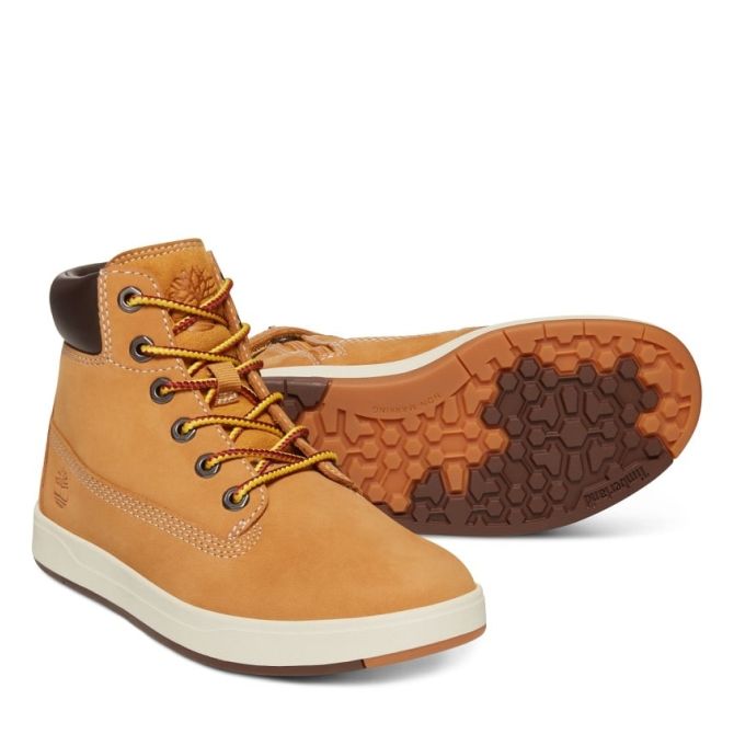 Юношески обувки Timberland Davis Square 6-inch Boot in Wheat TB0A1UXF231 03