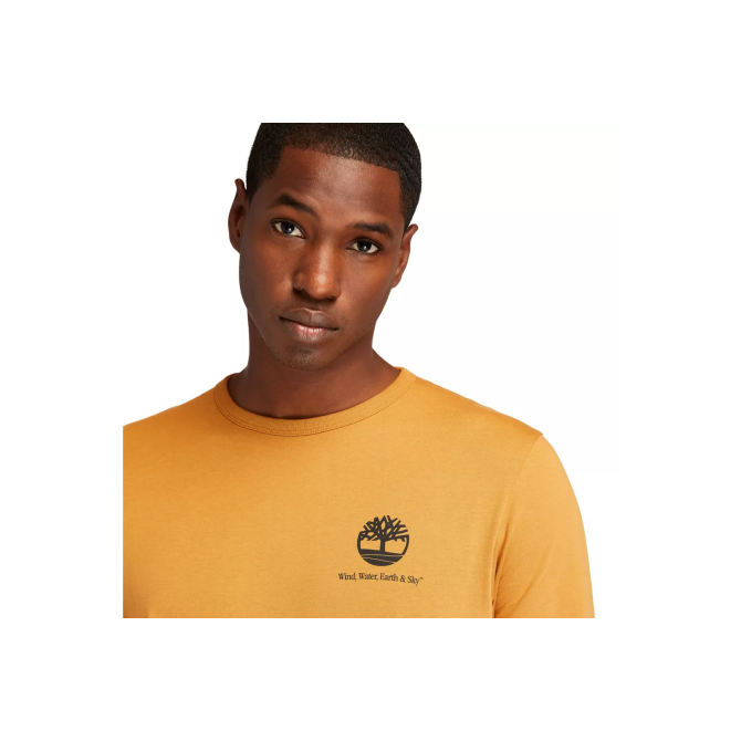 Мъжка тениска с дълъг ръкав Men's Wind, Water, Earth & Sky™ Long-Sleeve T-Shirt in Yellow TB0A23VMP47 07