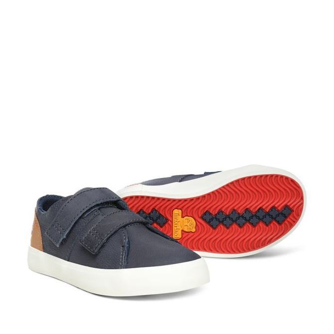 Детски обувки Newport Bay Leather Trainer for Toddler in Navy TB0A24BC410 02