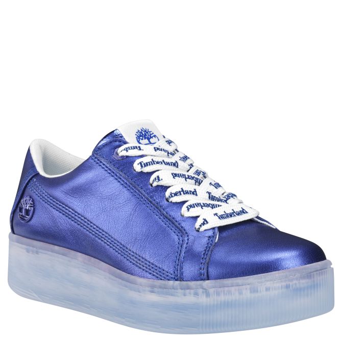 Дамски обувки Marblesea Leather Sneaker in Dark Blue Metallic TB0A252RE09 01
