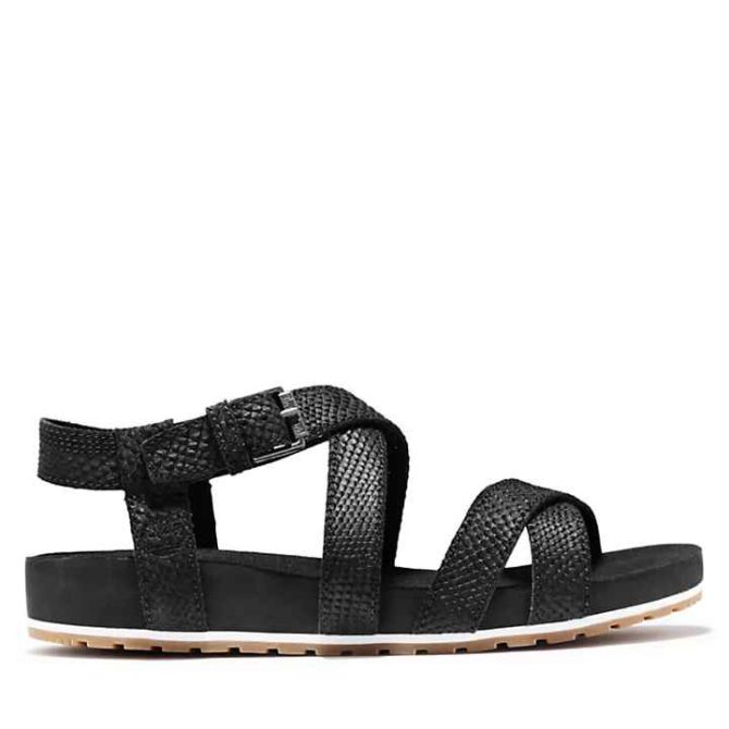 Дамски сандали Malibu Waves Ankle Strap Sandal for Women in Monochrome Black TB0A2ATK015 01