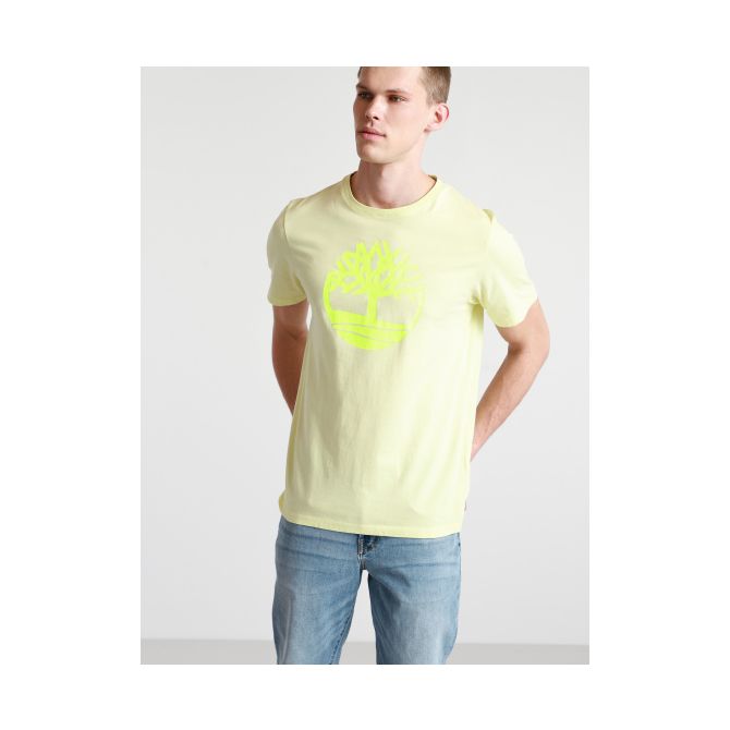 Мъжка тениска Kennebec River Tree Logo T-shirt for Men in Green TB0A2C2R322 01