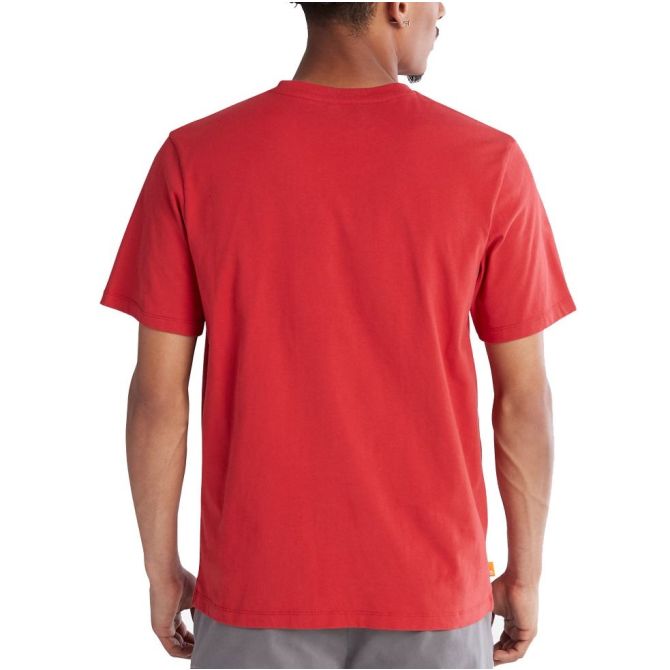 Мъжка тениска Kennebec River Tree Logo T-shirt for Men in Red TB0A2C2RCA1 02