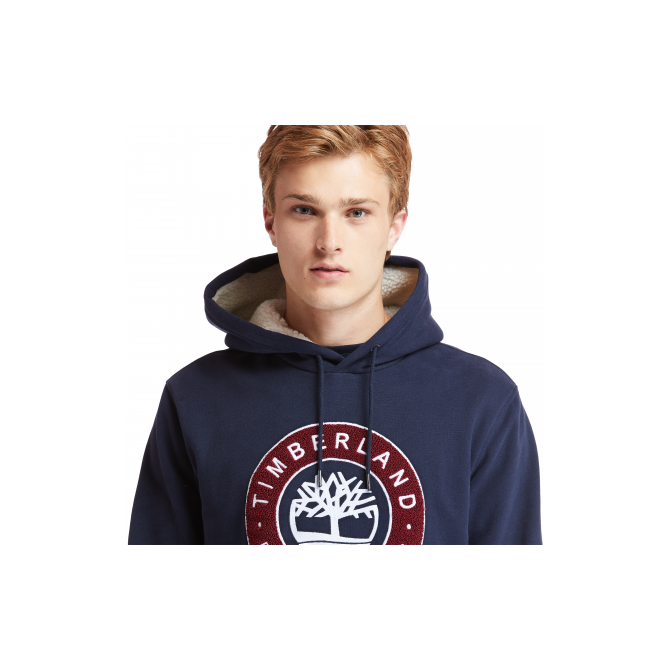 Мъжко горнище Little Cold River Hoodie for Men in Navy TB0A2CQD433 01
