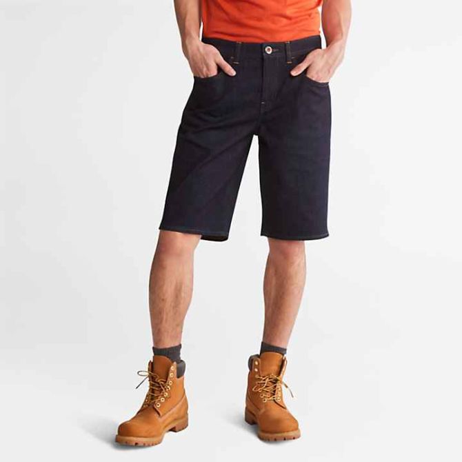 Мъжки дънков панталон Canobie Lake Denim Shorts for Men in Indigo TB0A2DFBH87 01