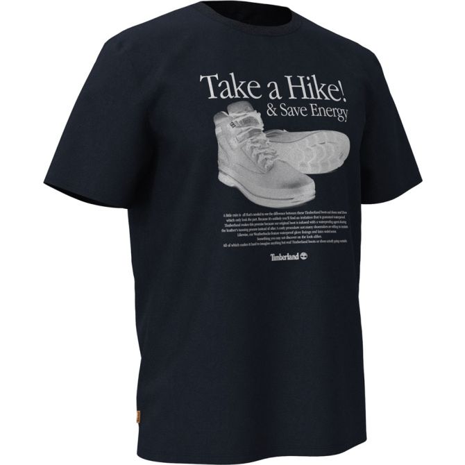 Мъжка тениска SS ARCHIVE FRONT HIKER TEE in Dark Sapphire TB0A2E6G433 01