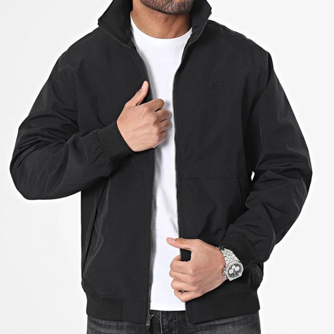 Мъжко яке Water-Resistant Bomber Jacket for Men in Black TB0A5WWB001 01