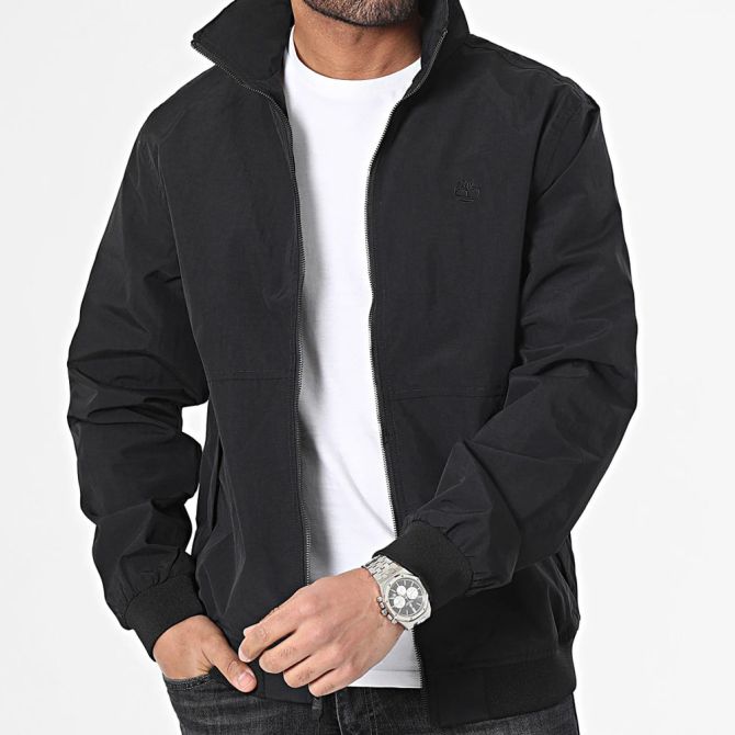 Мъжко яке Water-Resistant Bomber Jacket for Men in Black TB0A5WWB001 04