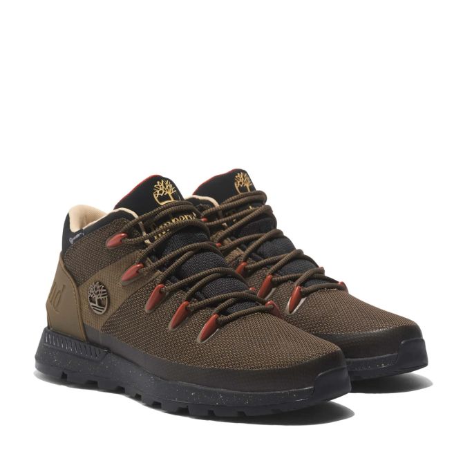 Мъжки обувки Timberland Sprint Trekker Mid Fabric WaterProof Boots Olive Green TB0A61SC327 03