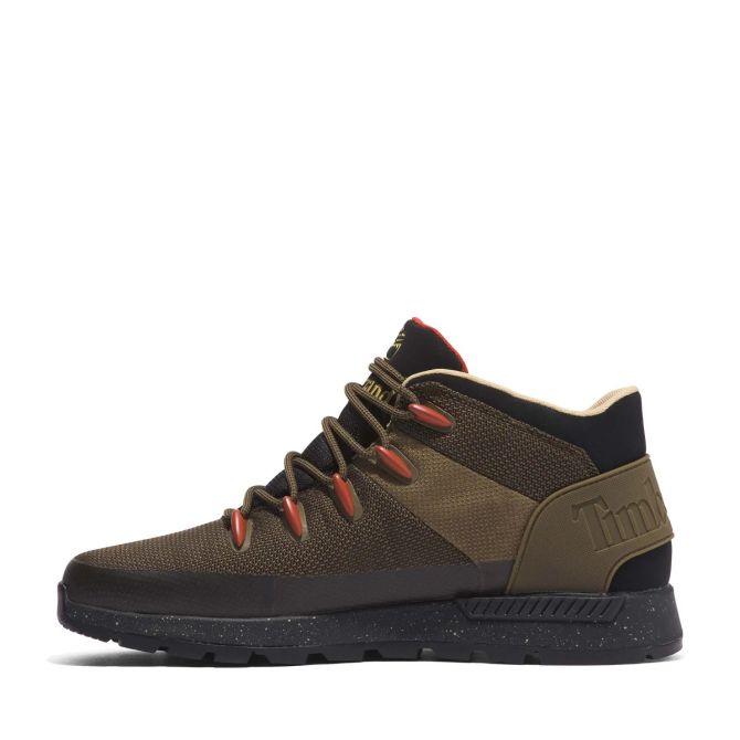 Мъжки обувки Timberland Sprint Trekker Mid Fabric WaterProof Boots Olive Green TB0A61SC327 02