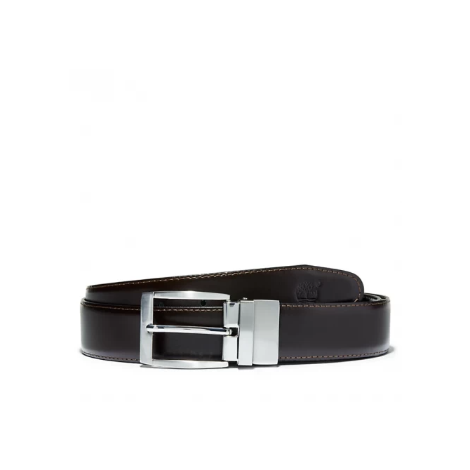 Мъжки колан Reversible Leather Belt for Men in Dark Brown/Black TB0A1BXX968 04
