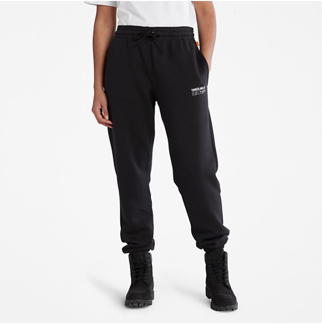 Мъжко долнище Luxe Comfort Essentials Refibra™ Tracksuit Bottoms in Black