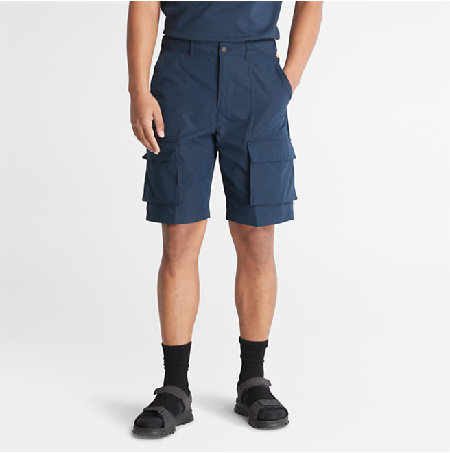 Мъжки панталон Water Repellent Outdoor Cargo Shorts for Men in Navy