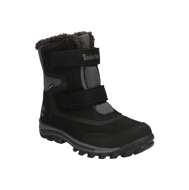 Детски ботуши CHILLBERG 2 STRAP GTX BLK