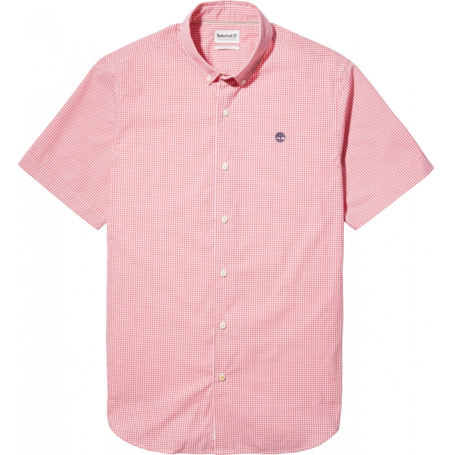 Мъжка риза Suncook River Micro-gingham Shirt For Men In Pink