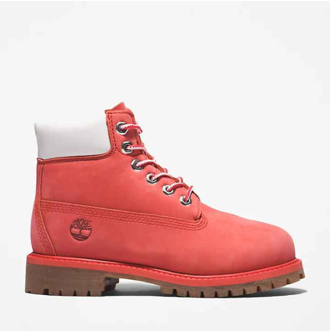 Юношески боти Timberland® Premium 6 Inch Boot for Junior in Pink