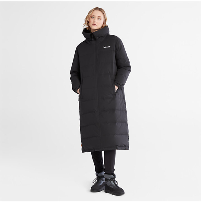 Дамско яке REVERSIBLE PUFFER LONG JACKET in Black