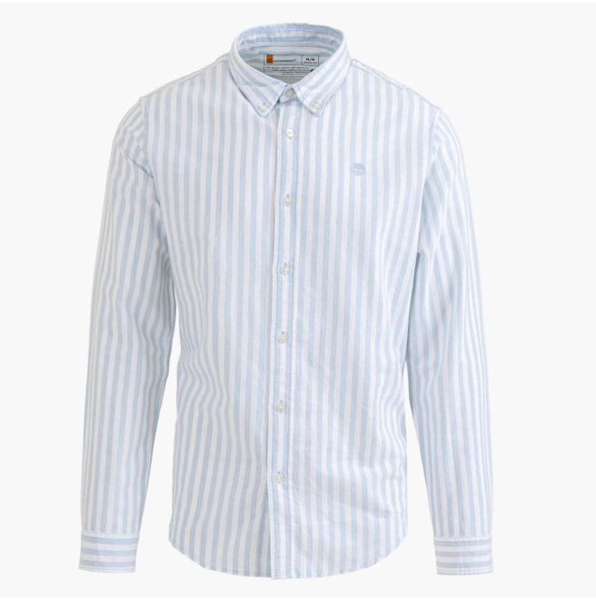 Мъжка риза Oxford Striped Shirt SKYWAY YD