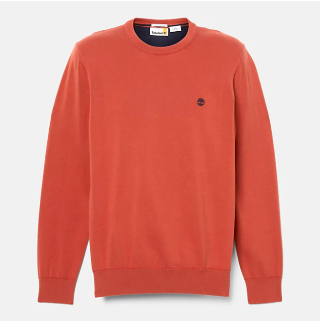 Мъжки пуловер Williams River Crewneck Sweater for Men in Red