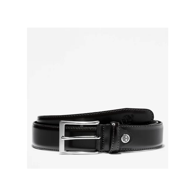 Мъжки колан Classic Squared Buckle Belt for Men in Black