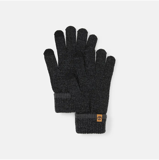 Унисекс ръкавици All Gender Marled Magic Glove in Black