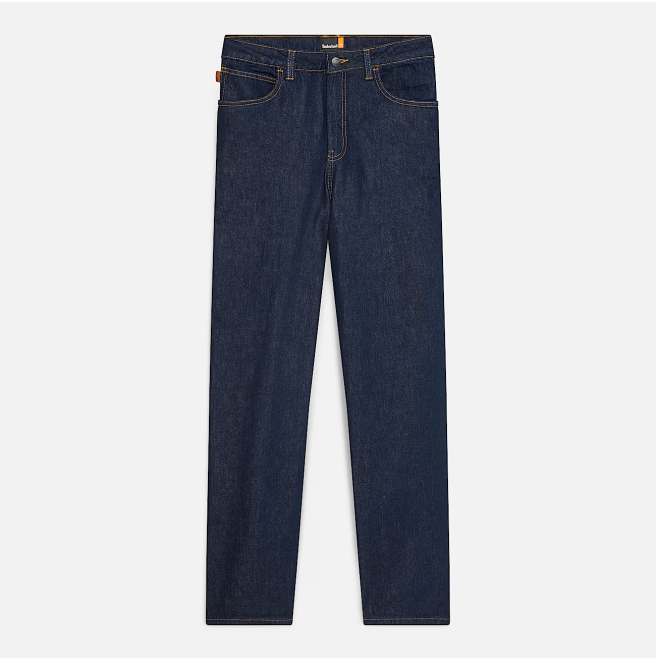 Дамски дънки Denim Straight Pants AUTHENTIC INDIGO