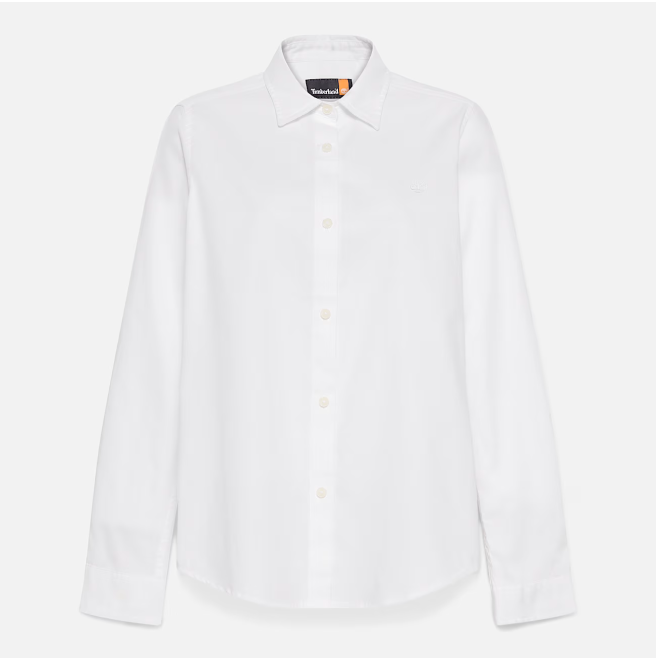 Дамска риза Oxford Long-Sleeve Shirt WHITE YD