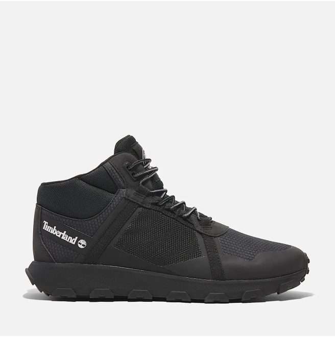 Мъжки обувки Winsor Lace-up Trainer for Men in Black