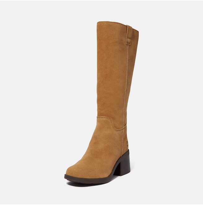 Дамски  ботуши Bellevaux TALL ZIP UP BOOT MEDIUM BROWN SUEDE