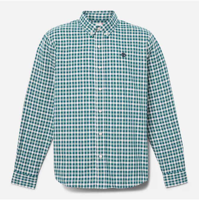 Мъжка риза Solucell Gingham Shirt SILVER BLUE YD