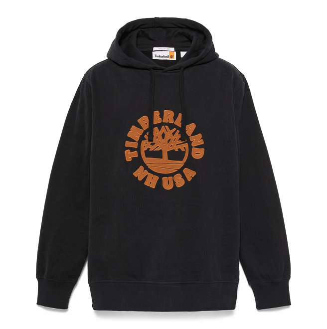 Мъжко горнище Holiday Graphic Hoodie BLACK