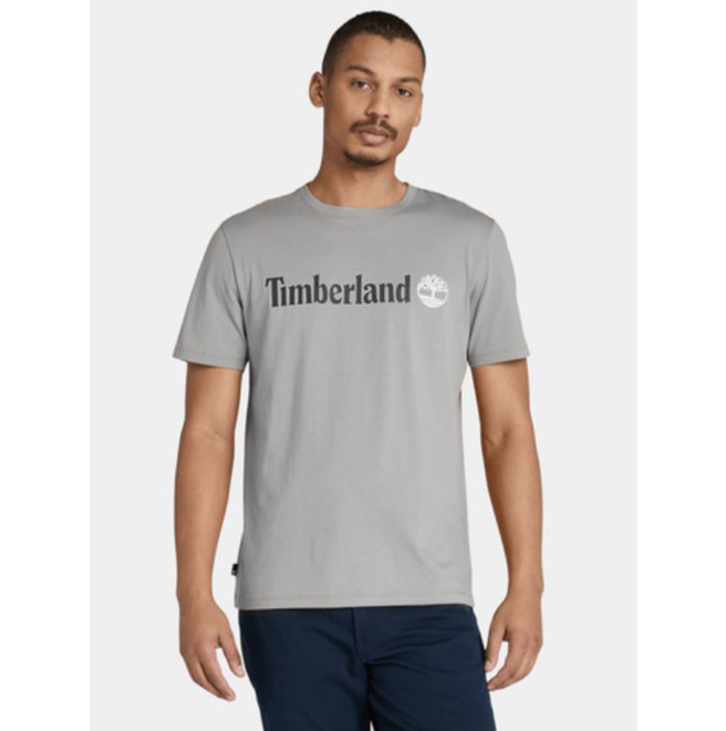 Мъжка тениска KENNEBEC RIVER Linear Logo Short Sleeve Tee MEDIUM GREY HEATHER