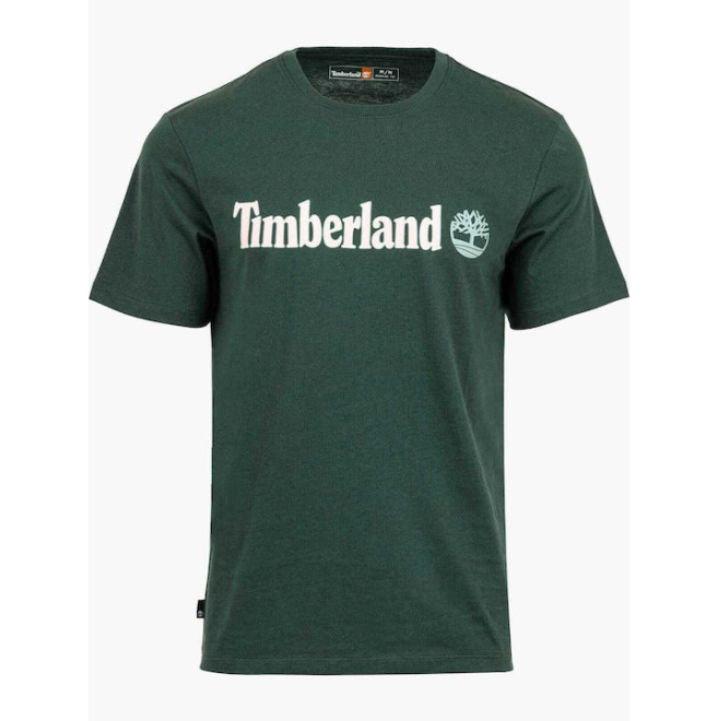 Мъжка тениска KENNEBEC RIVER Linear Logo Short Sleeve Tee GREEN GABLES