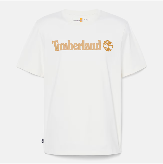 Мъжка тениска KENNEBEC RIVER Linear Logo Short Sleeve Tee VINTAGE WHITE 