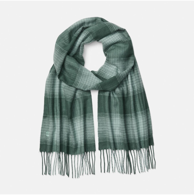 Унисекс шал Plaid Woven Scarf GREEN GABLES 
