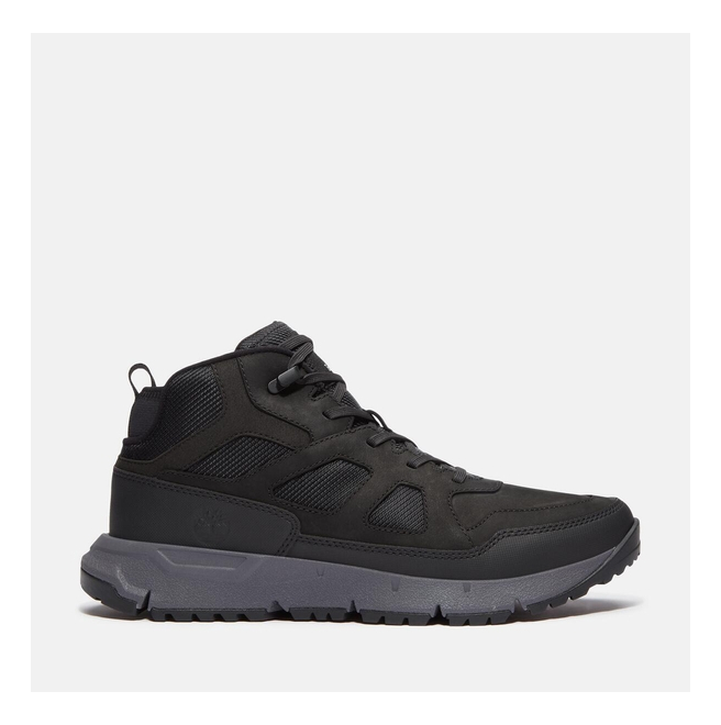 Мъжки обувки VOYAGER VALLEY MID LACE UP SNKR NWP BLACK NUBUCK