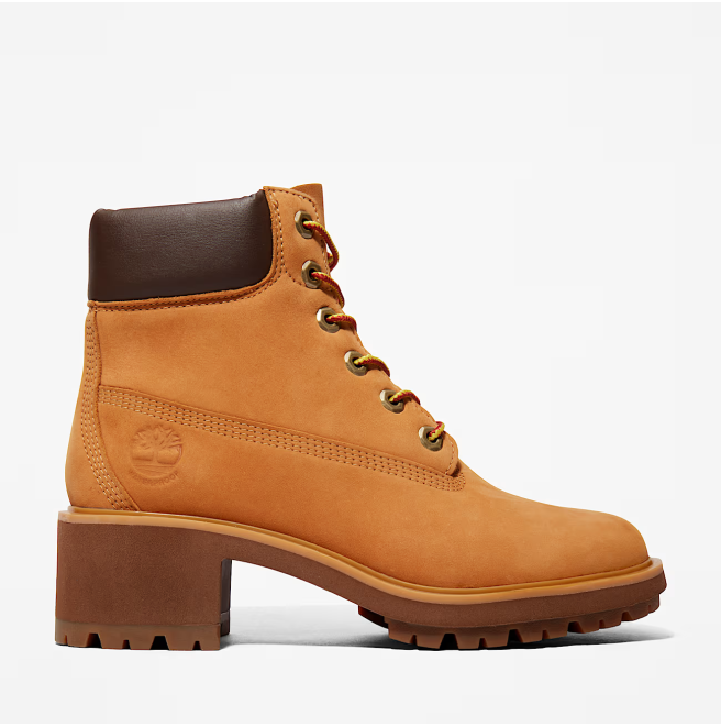 Дамски боти KINSLEY MID LACE UP WATERPROOF BOOT WHEAT