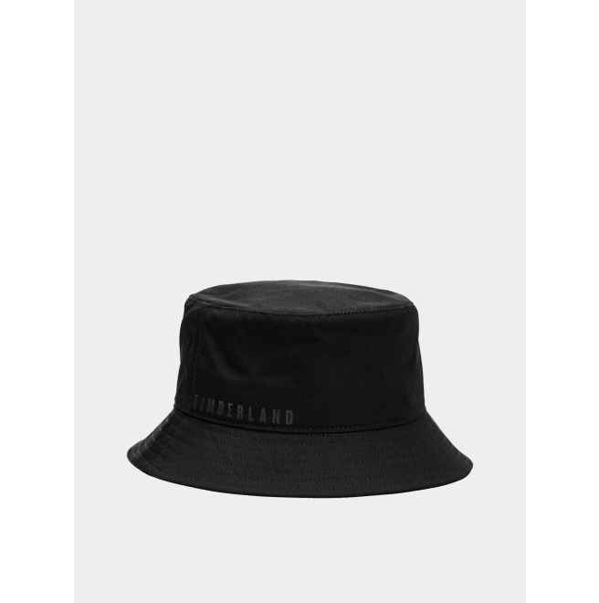 Унисекс шапка  BUCKET HAT WITH TONAL PRINTED LOGO BLACK